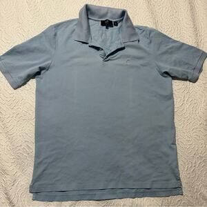 Dunhill Sky Blue Cotton Polo